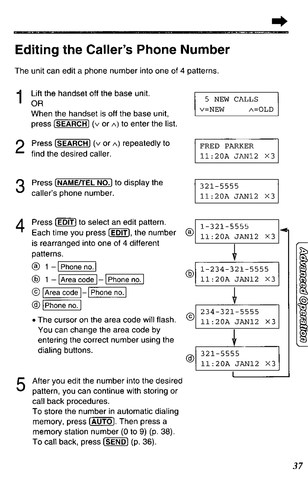 Panasonic KXTCC912B manual 