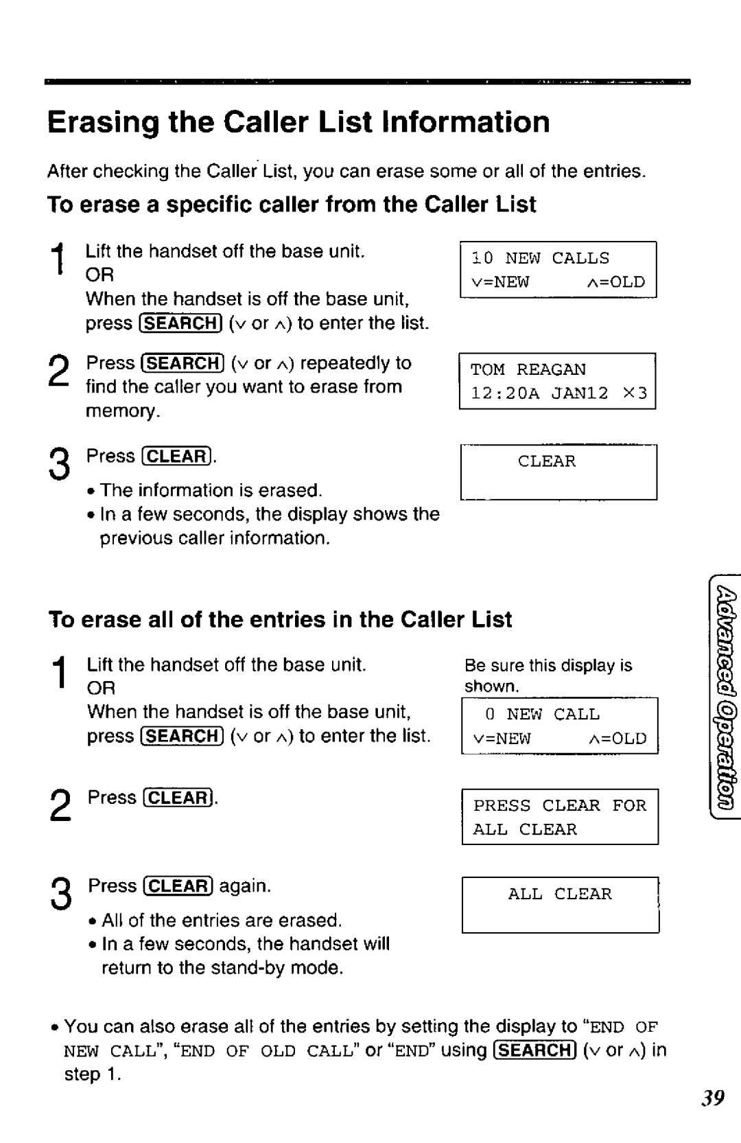 Panasonic KXTCC912B manual 