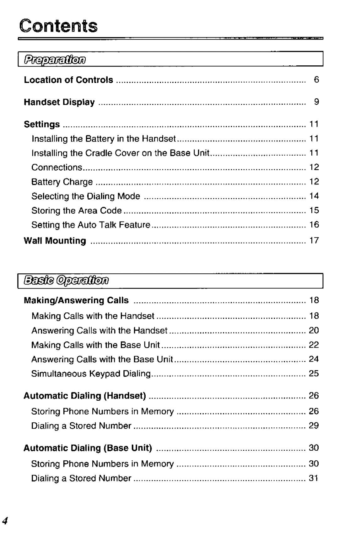 Panasonic KXTCC912B manual 