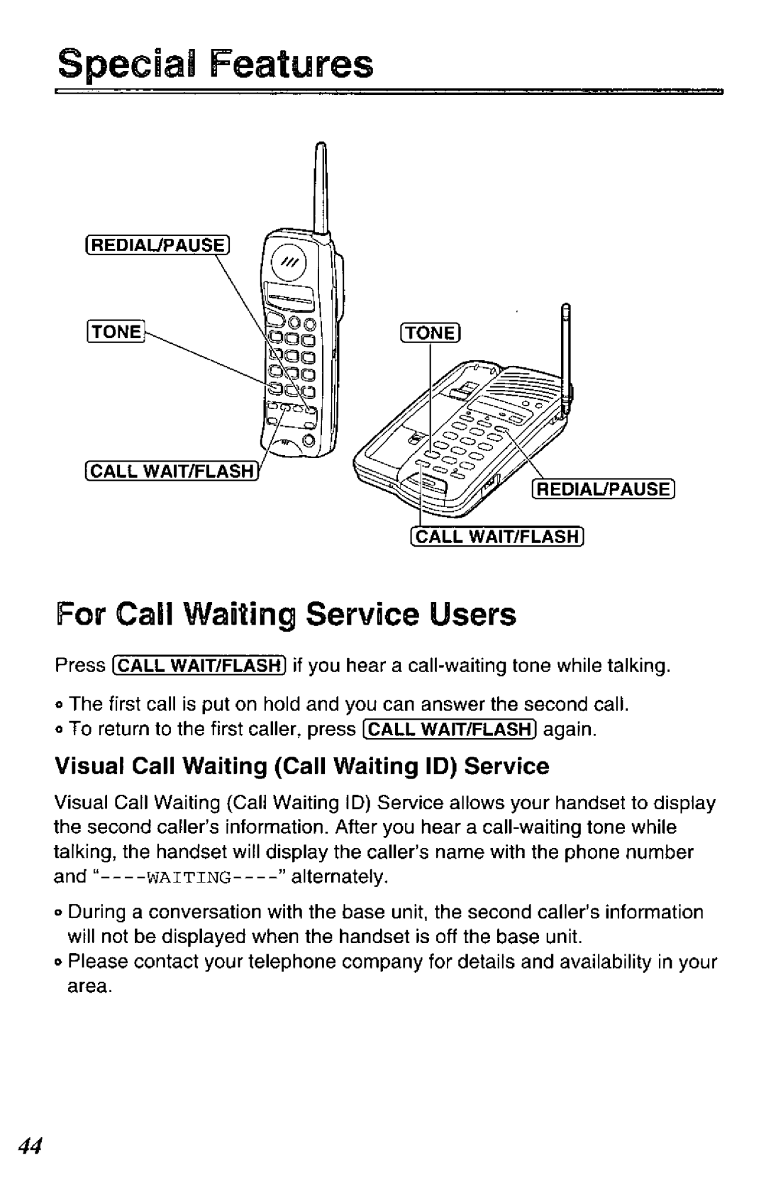 Panasonic KXTCC912B manual 