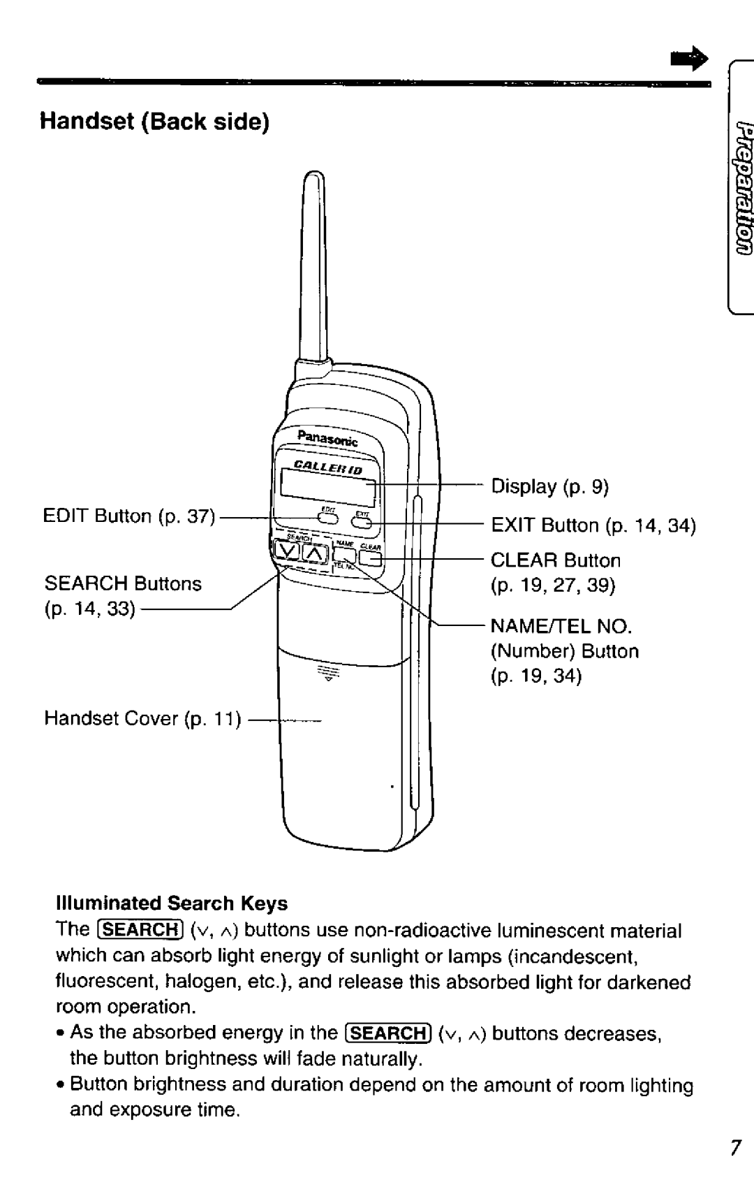 Panasonic KXTCC912B manual 