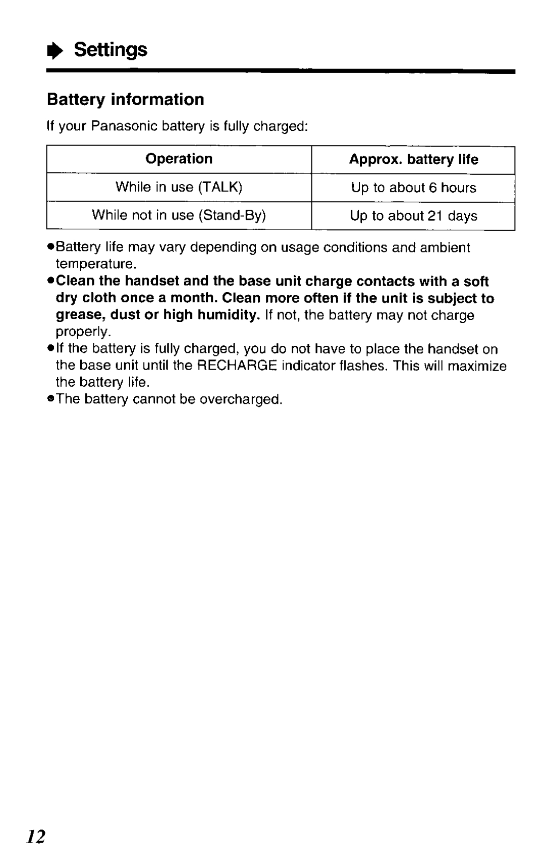 Panasonic KXTCM944B manual 