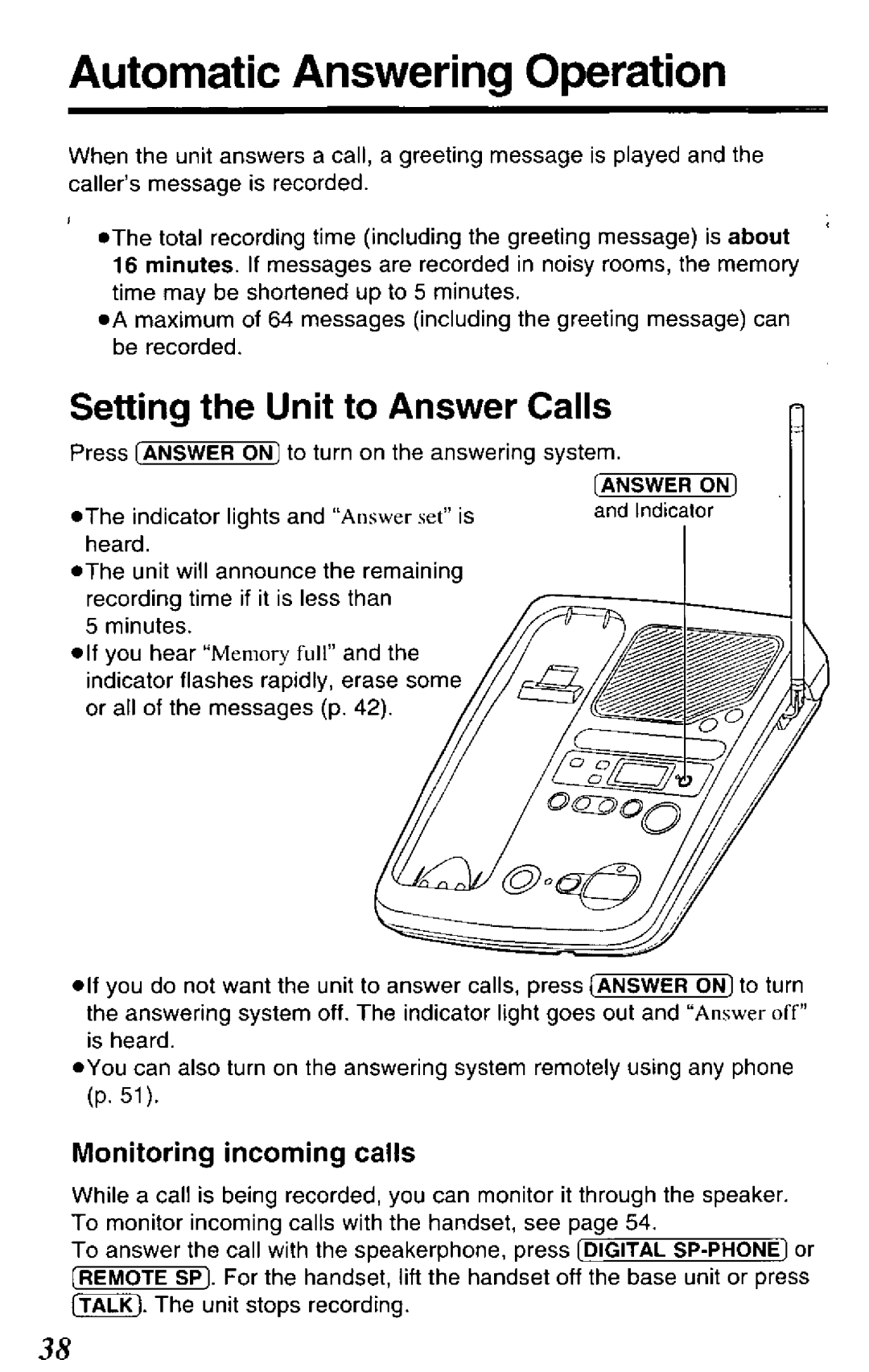 Panasonic KXTCM944B manual 