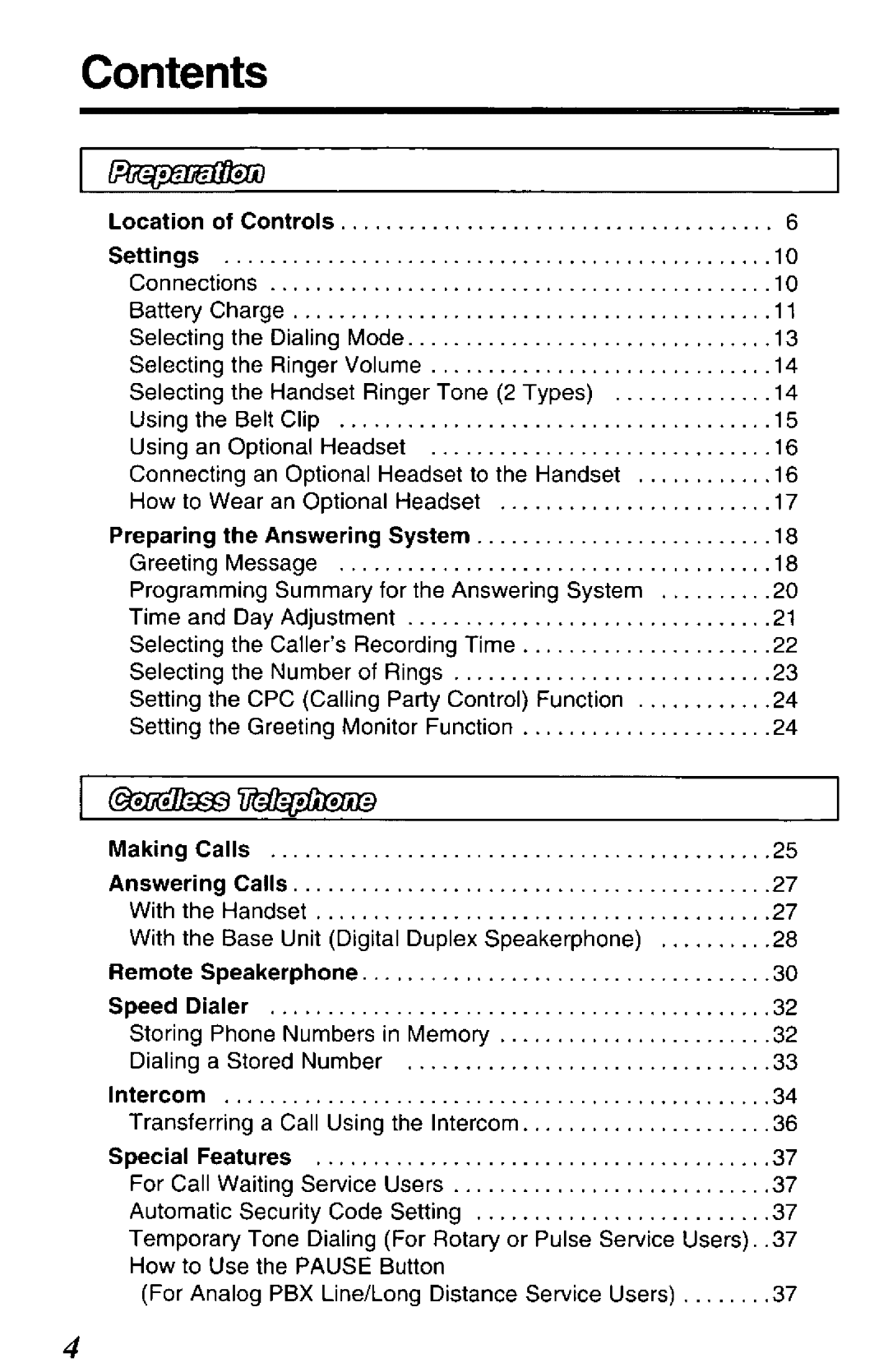 Panasonic KXTCM944B manual 