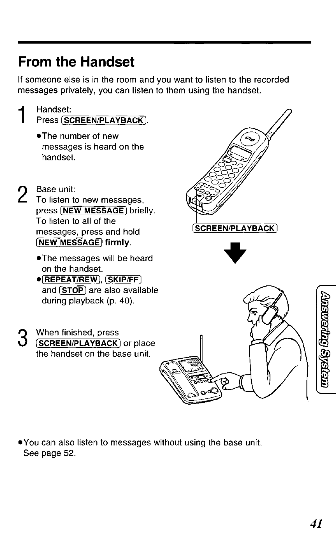 Panasonic KXTCM944B manual 