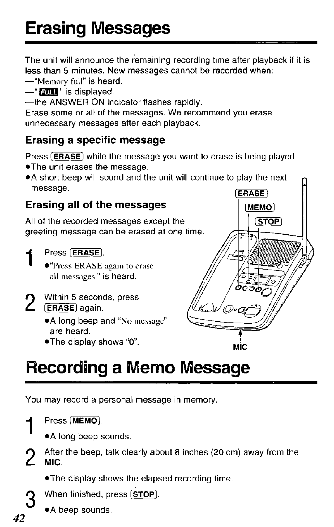 Panasonic KXTCM944B manual 