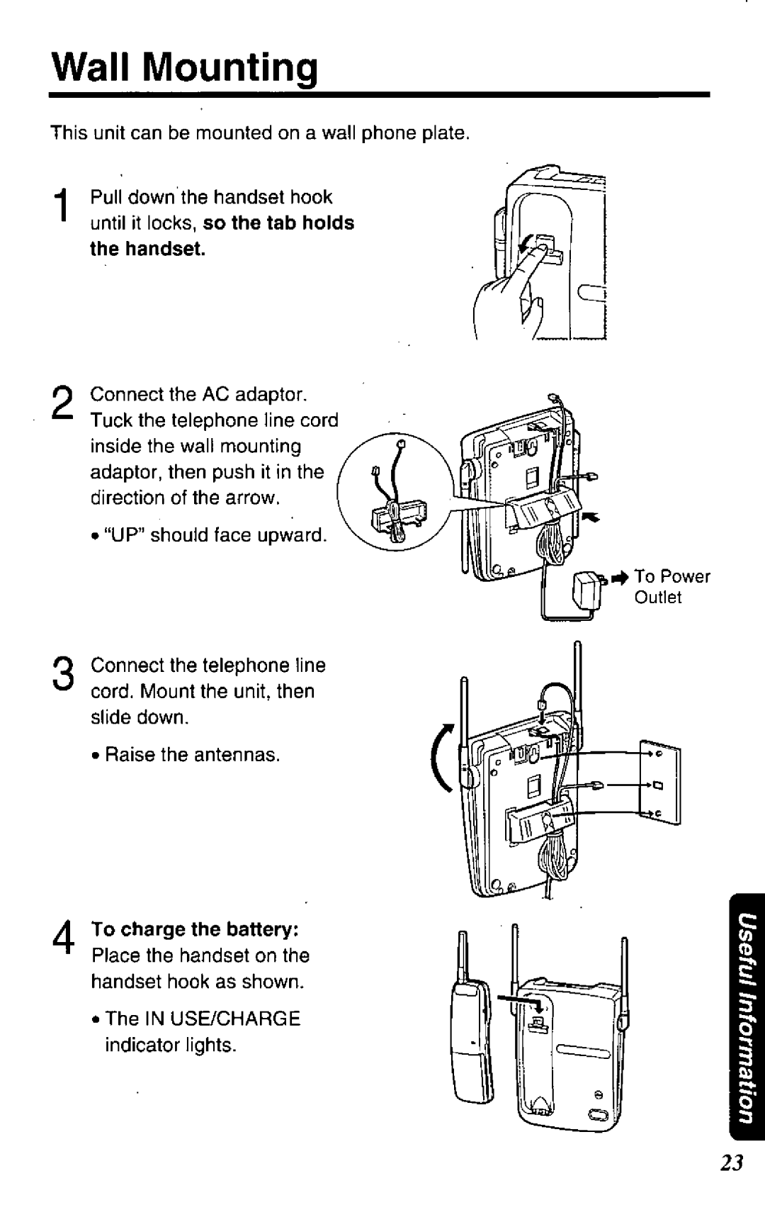 Panasonic KXTG205B, KXTG200B, KXTG200S manual 