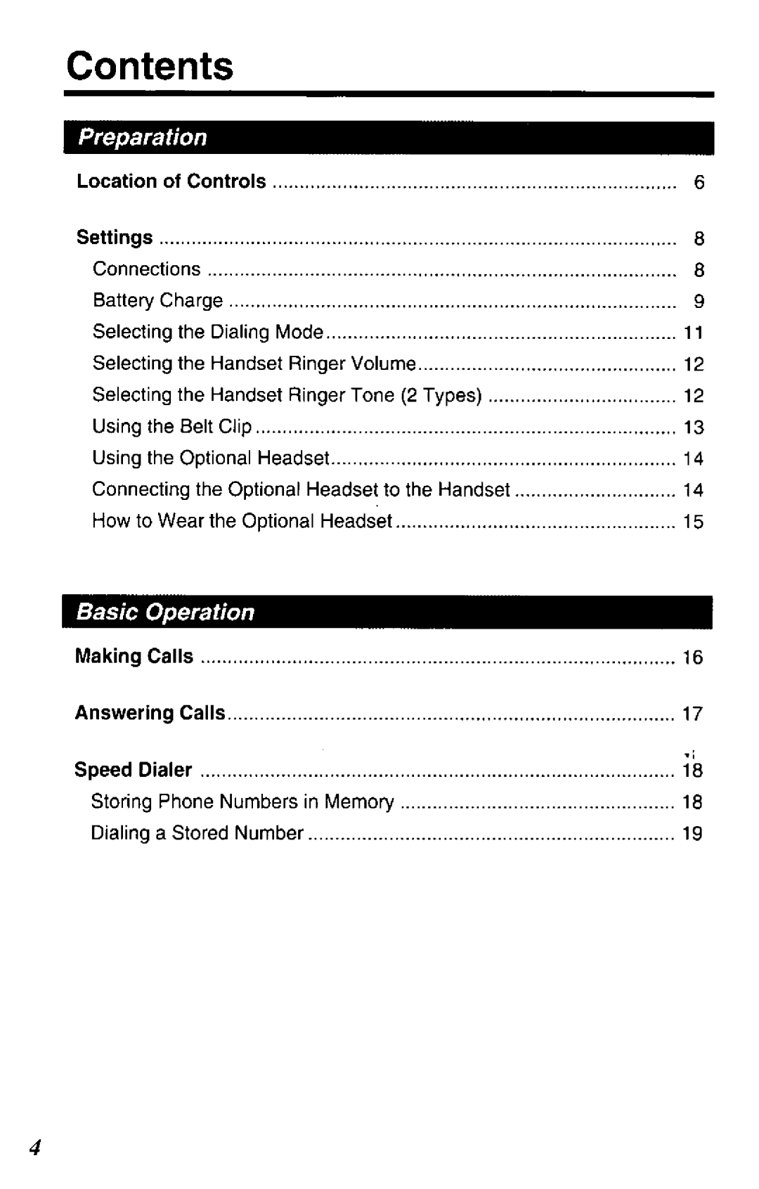 Panasonic KXTG200S, KXTG200B, KXTG205B manual 