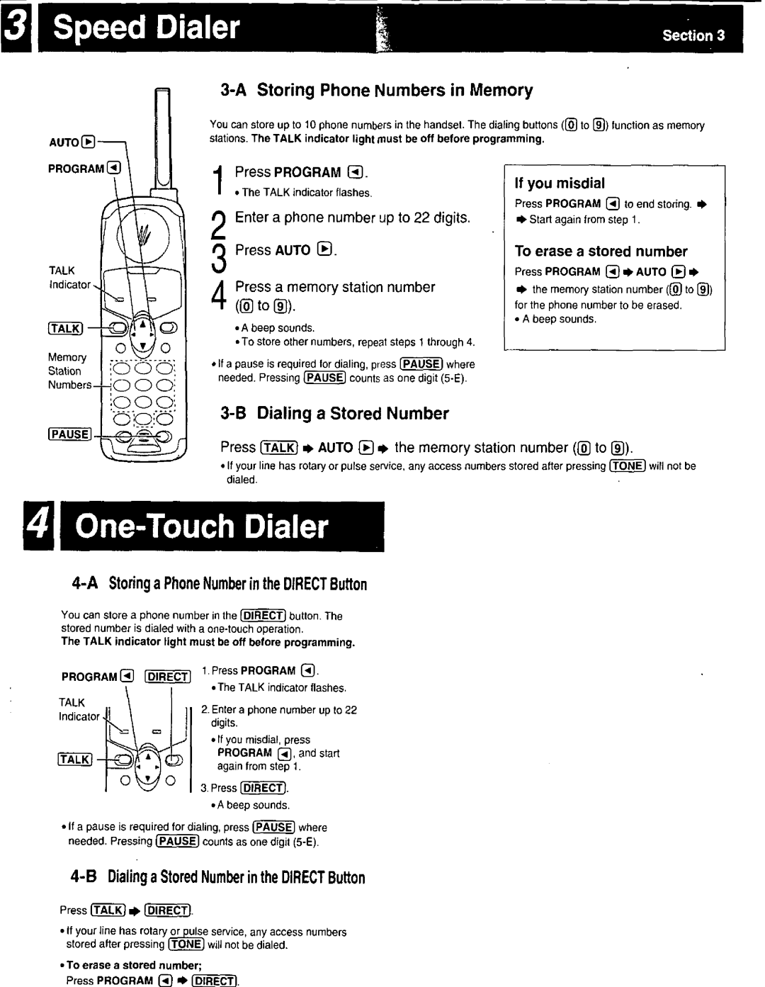 Panasonic KX-TG2500B, KXTG2500S, KX-TG2400B manual 