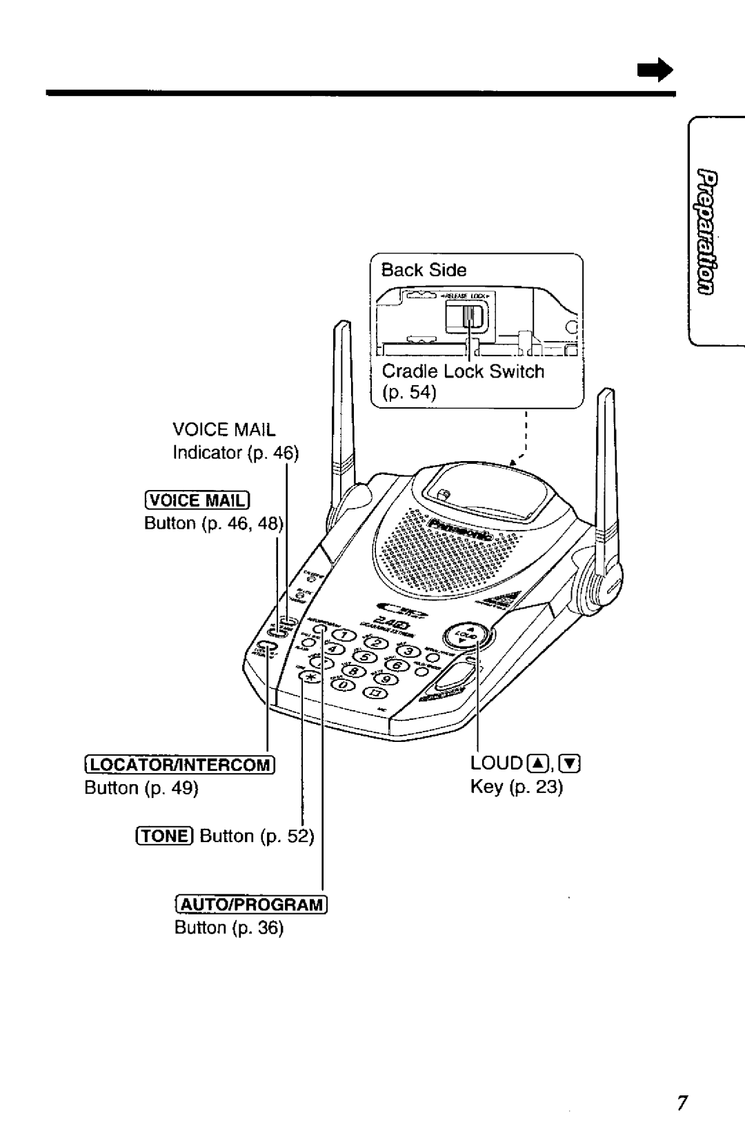 Panasonic KXTG2562W manual 