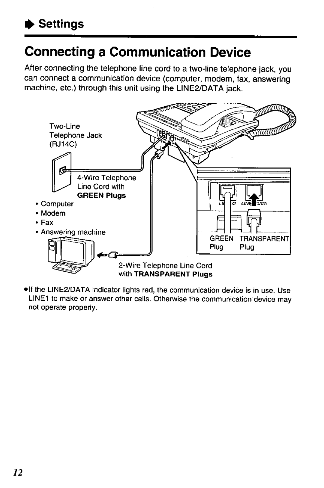 Panasonic KXTS208W manual 