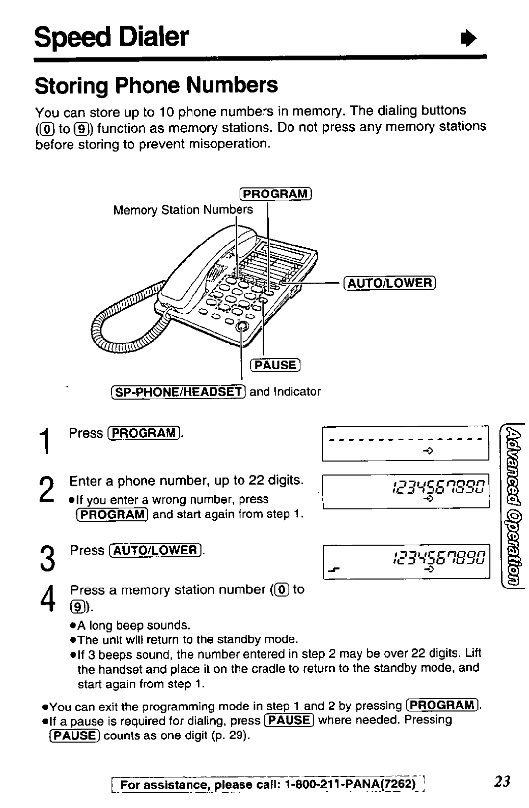 Panasonic KXTS208W manual 