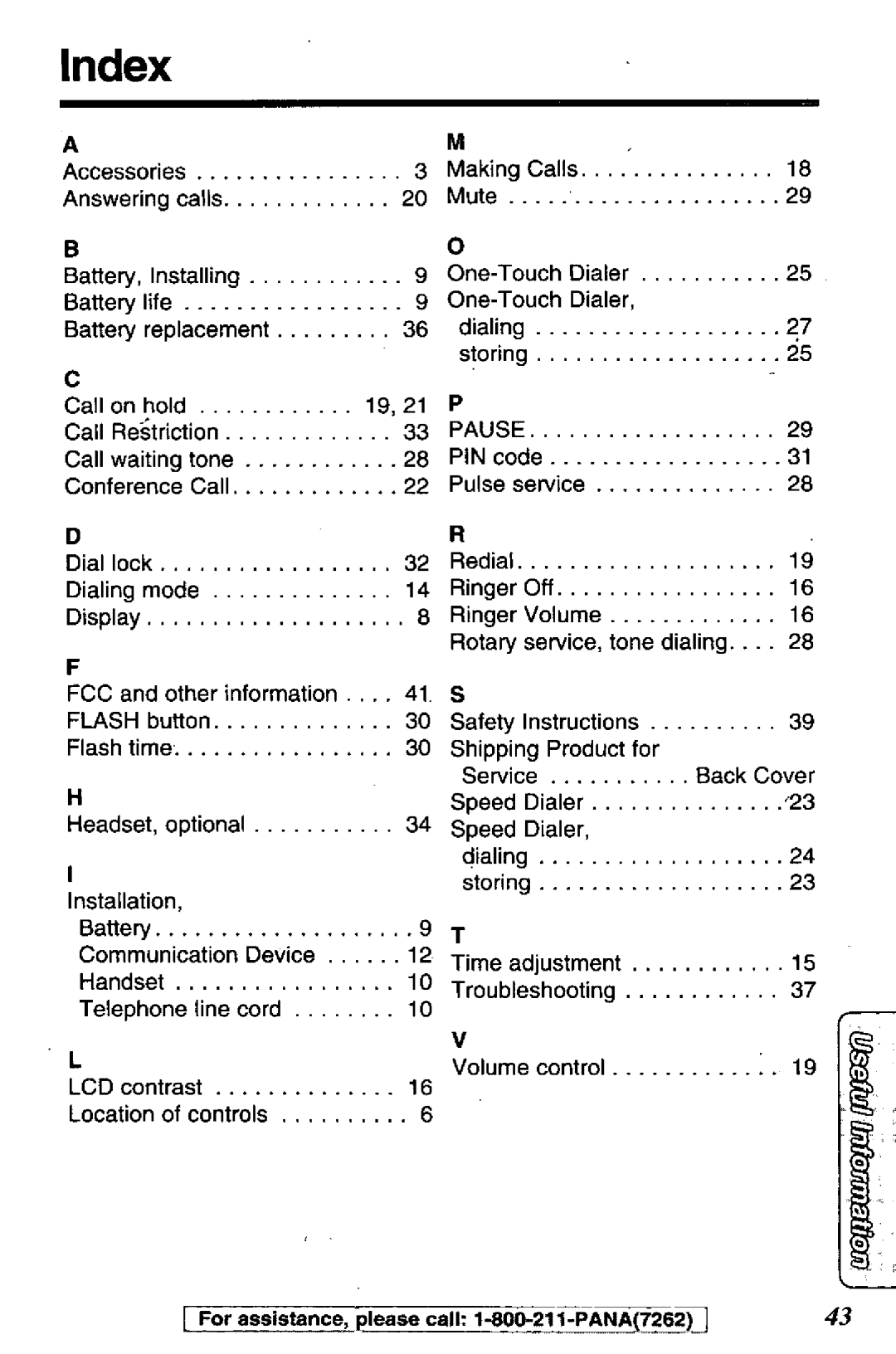 Panasonic KXTS208W manual 