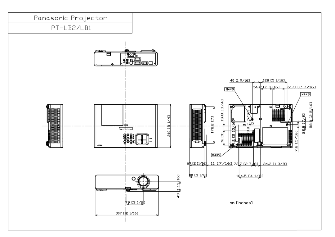 Panasonic PT-LB2, LB1 manual 