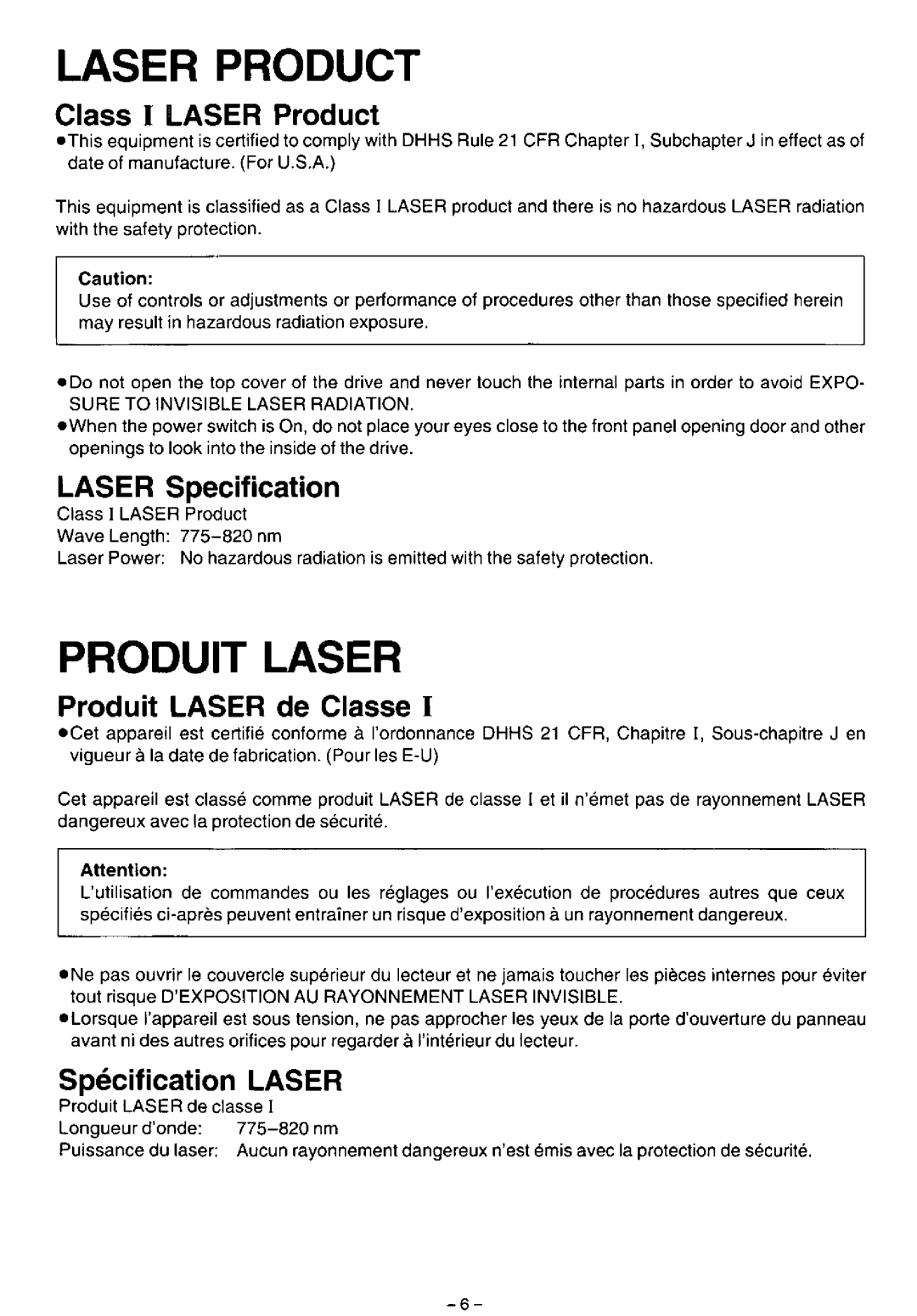 Panasonic LF-1004AB manual 