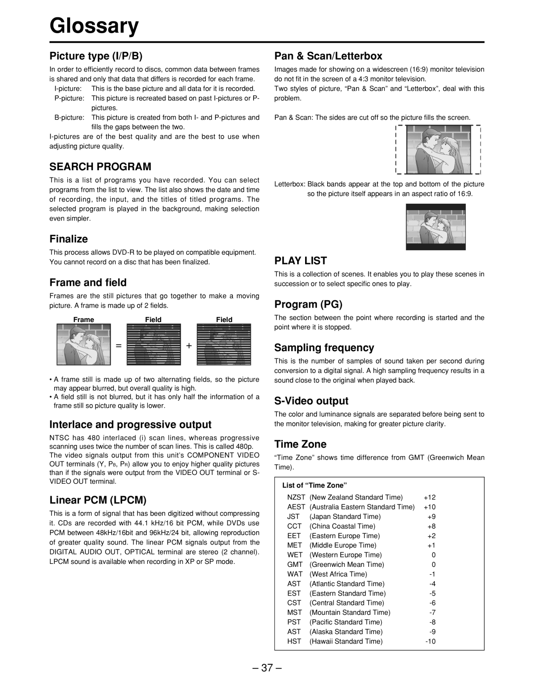 Panasonic LQ-MD800P manual Glossary 