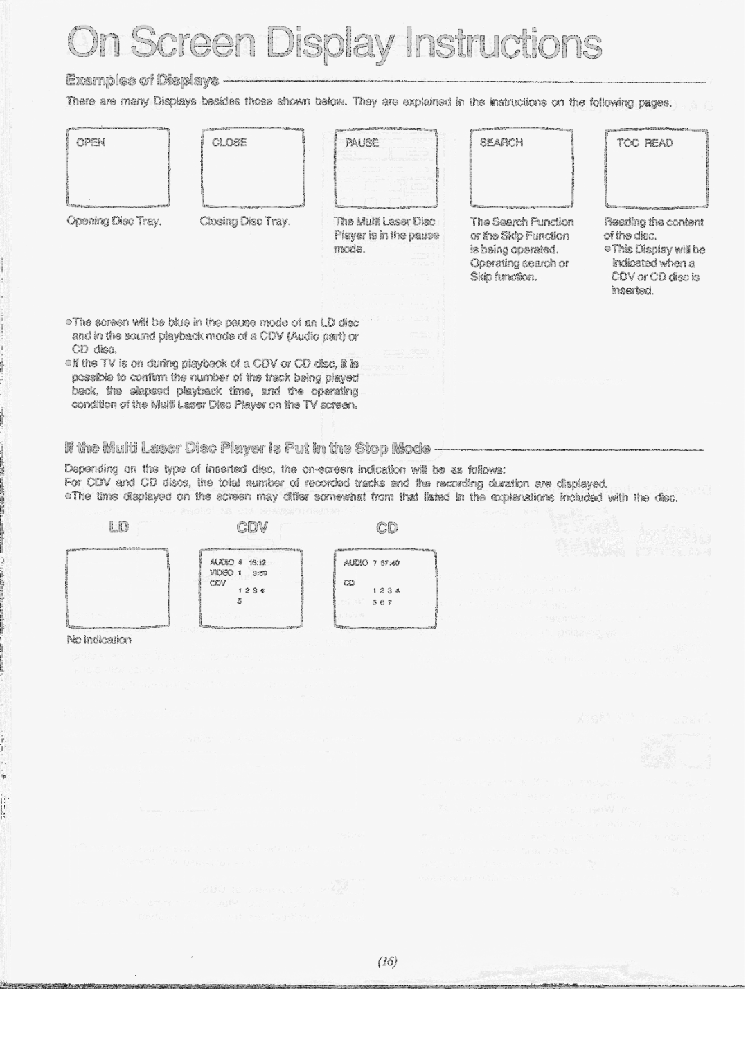 Panasonic LX-200U manual 