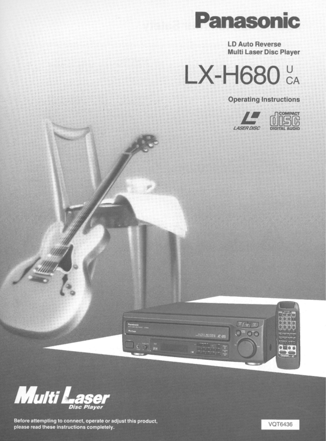 Panasonic lx-h680 manual 