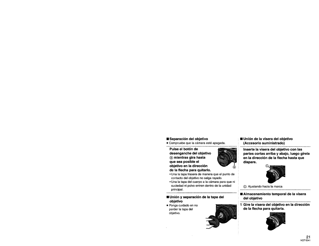 Panasonic LX025 manual 