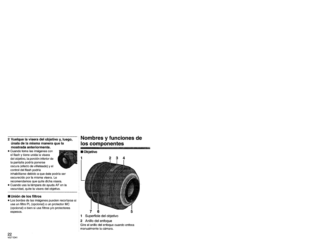 Panasonic LX025 manual 