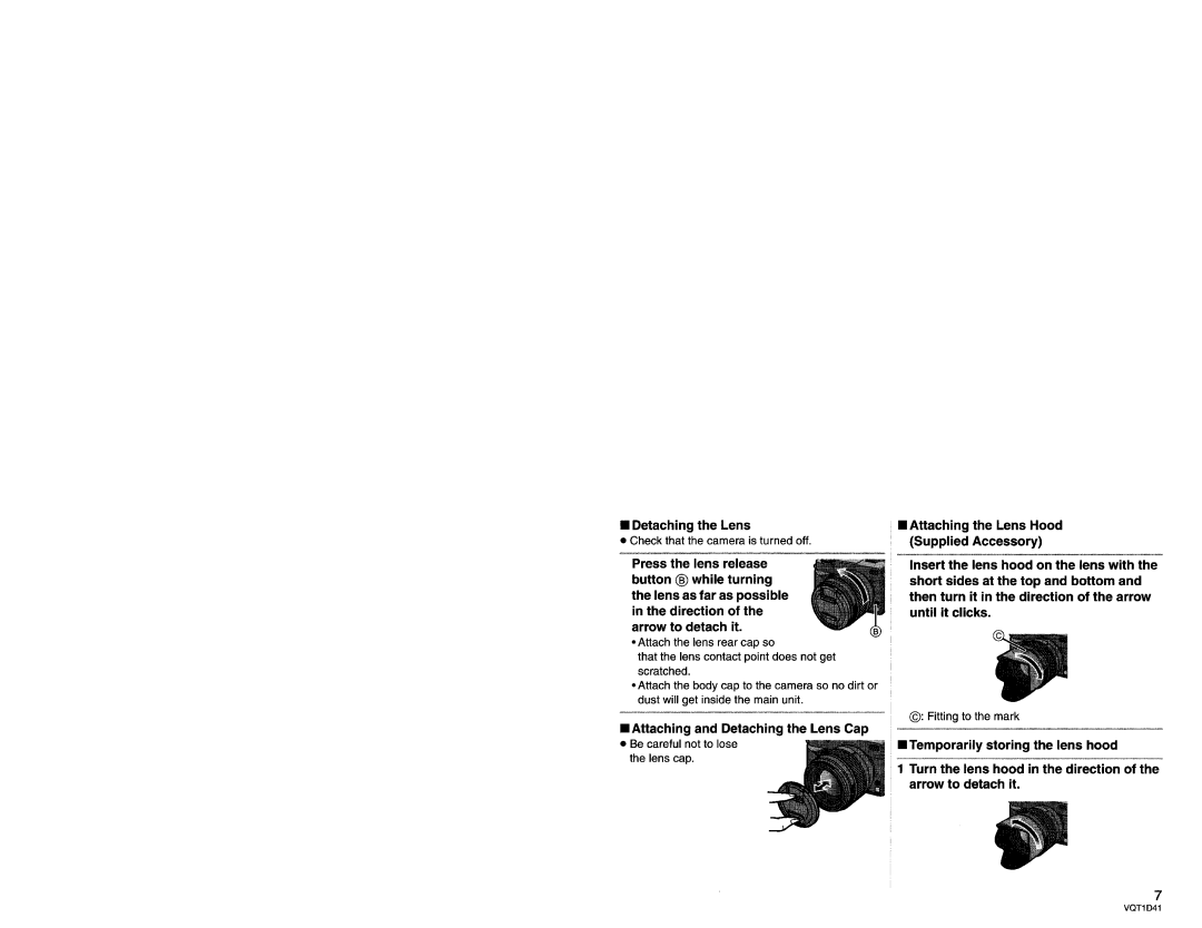 Panasonic LX025 manual 