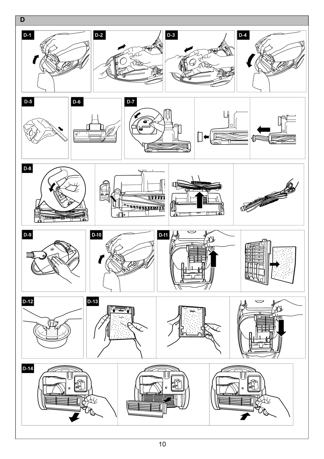 Panasonic MC-CG463, MC-CG465, MC-CG461 operating instructions 