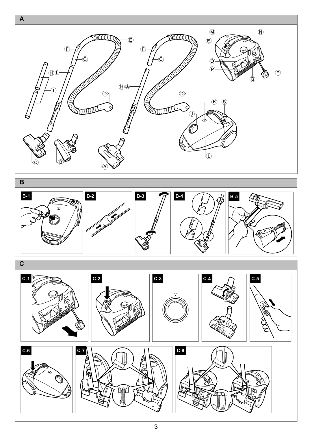 Panasonic MC-CG465, MC-CG463, MC-CG461 operating instructions 