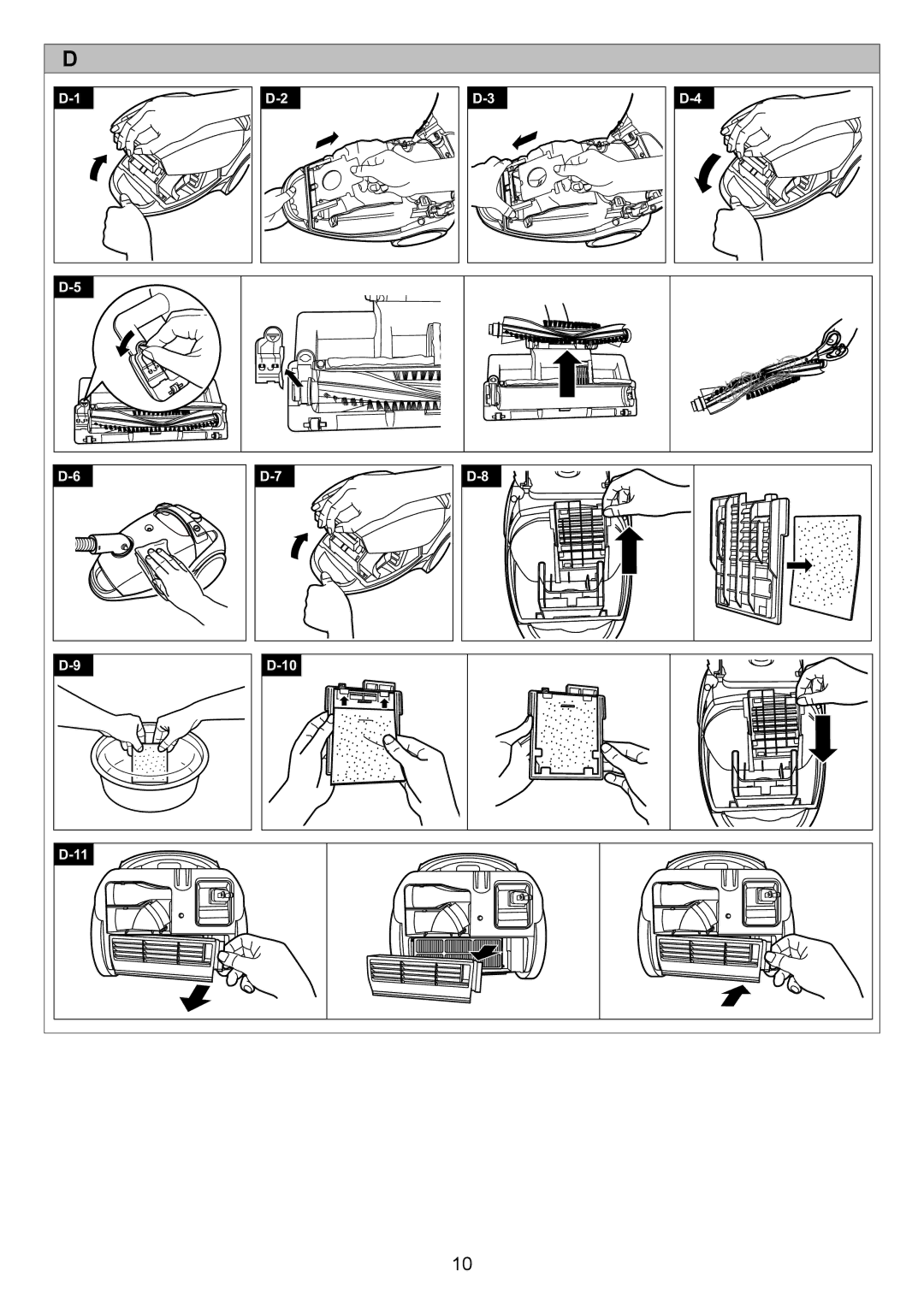 Panasonic MC-CG467 manual 