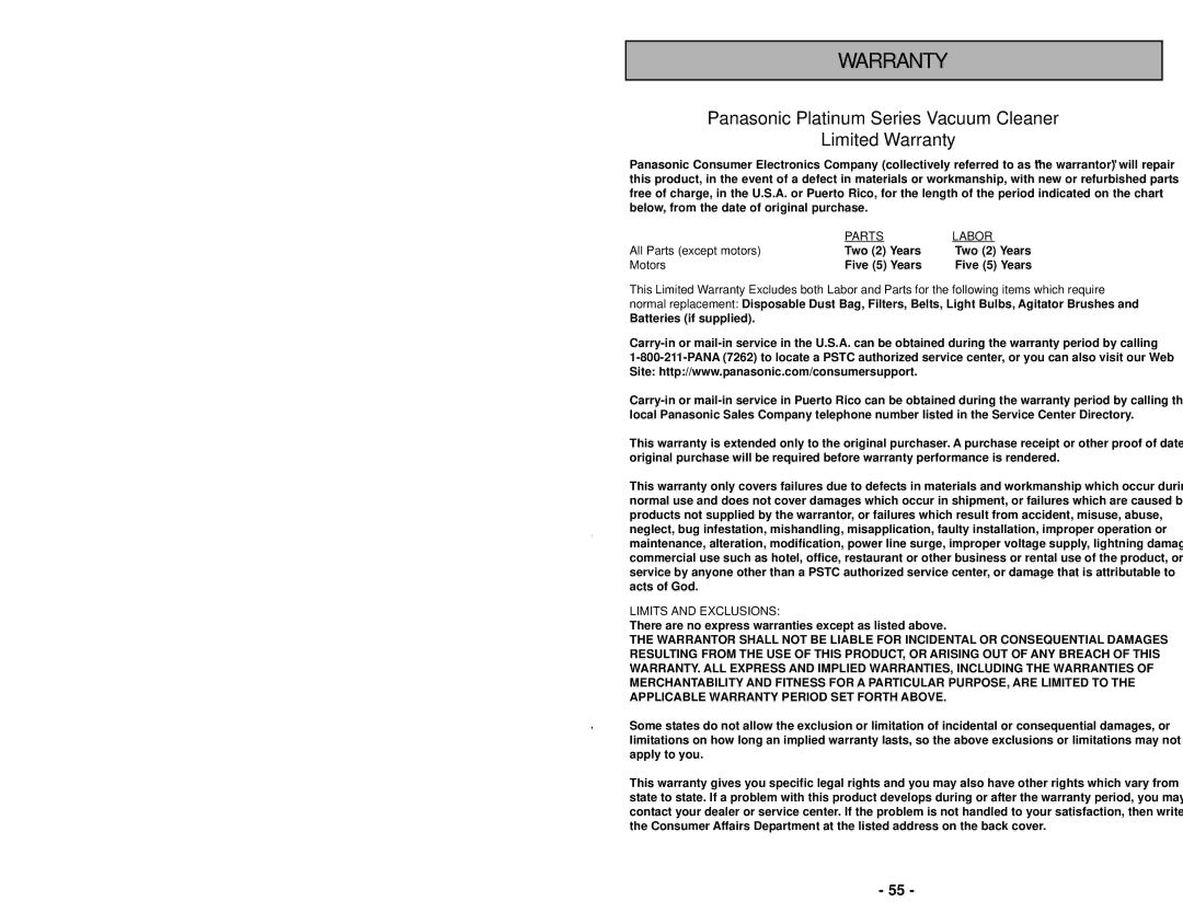 Panasonic MC-CG983 Importantes mesures de sécurité, Lire attentivement ce manuel avant d’utiliser l’appareil 