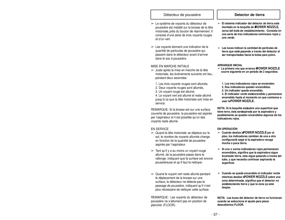 Panasonic MC-CG985 operating instructions Using Tools 