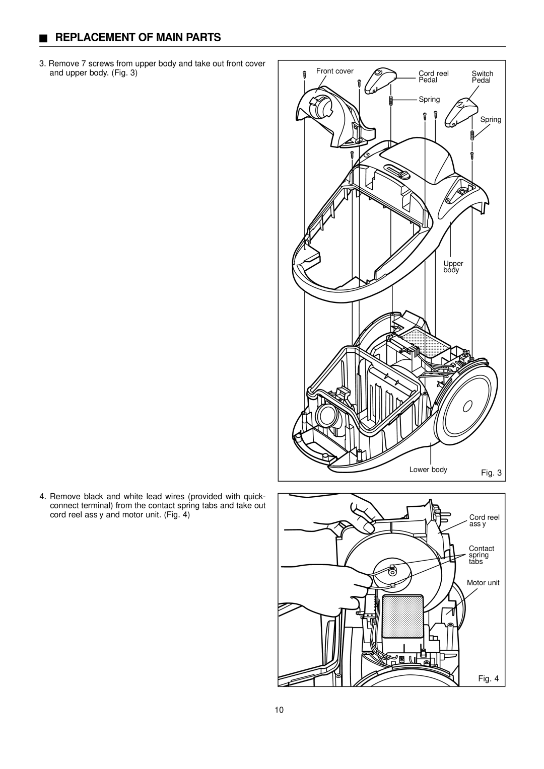 Panasonic MC-E761 specifications Ass’y 