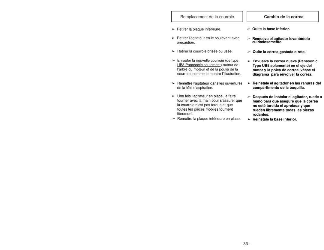 Panasonic MC-UG502 operating instructions Edge Cleaning, Automatic Self Adjusting Nozzle, Thermal Protector 