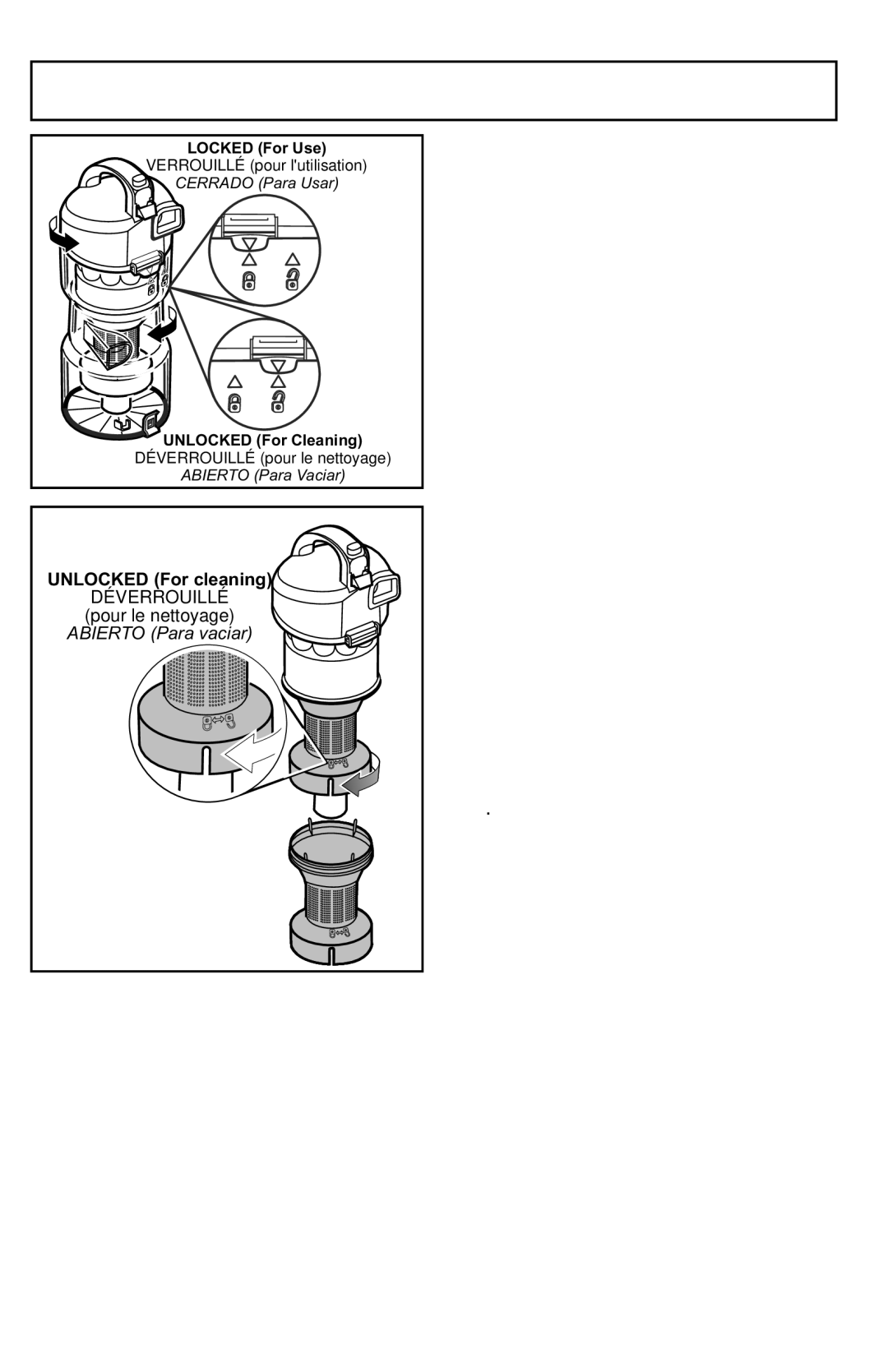 Panasonic MC-UL427 operating instructions Cleaning Pre-Filter 