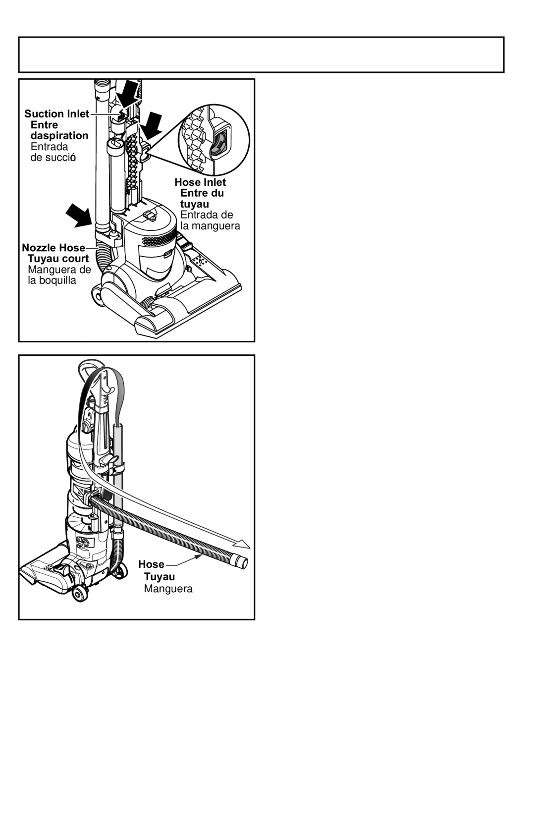 Panasonic MC-UL427 operating instructions Removing Clogs 