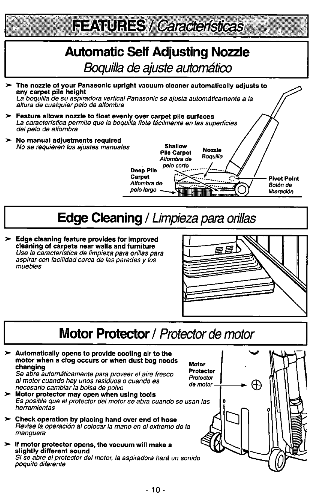 Panasonic MC-V5227 manual 