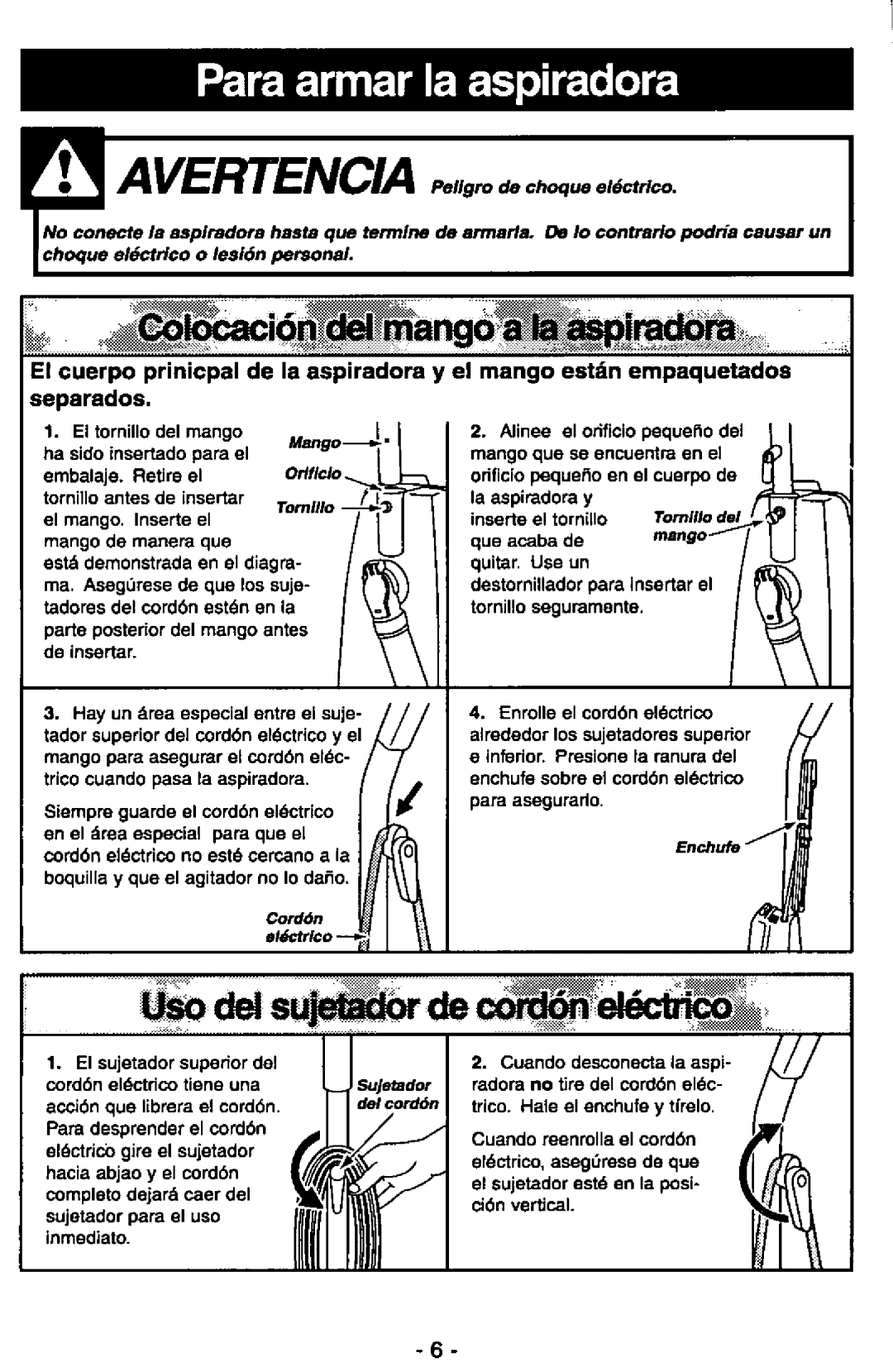 Panasonic MC-V5237 manual 