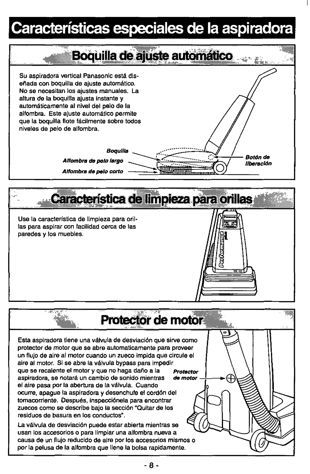 Panasonic MC-V5237 manual 