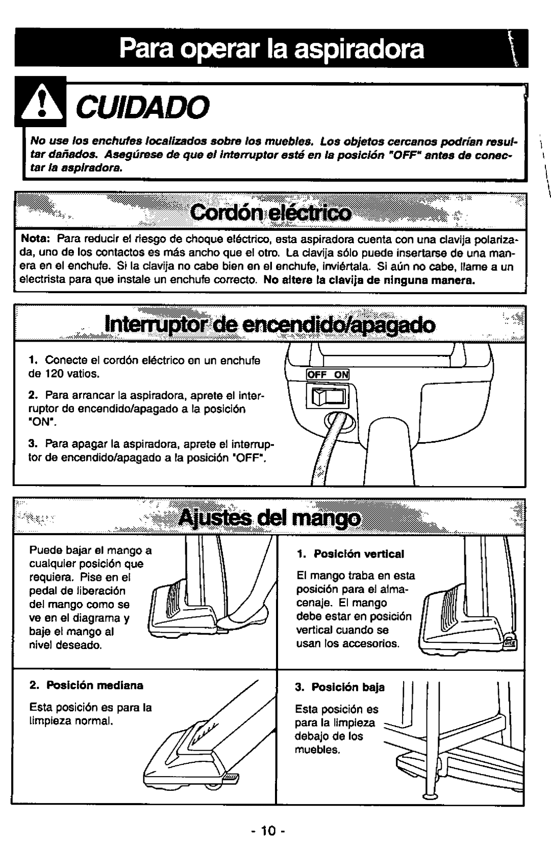 Panasonic MC-V5237 manual 