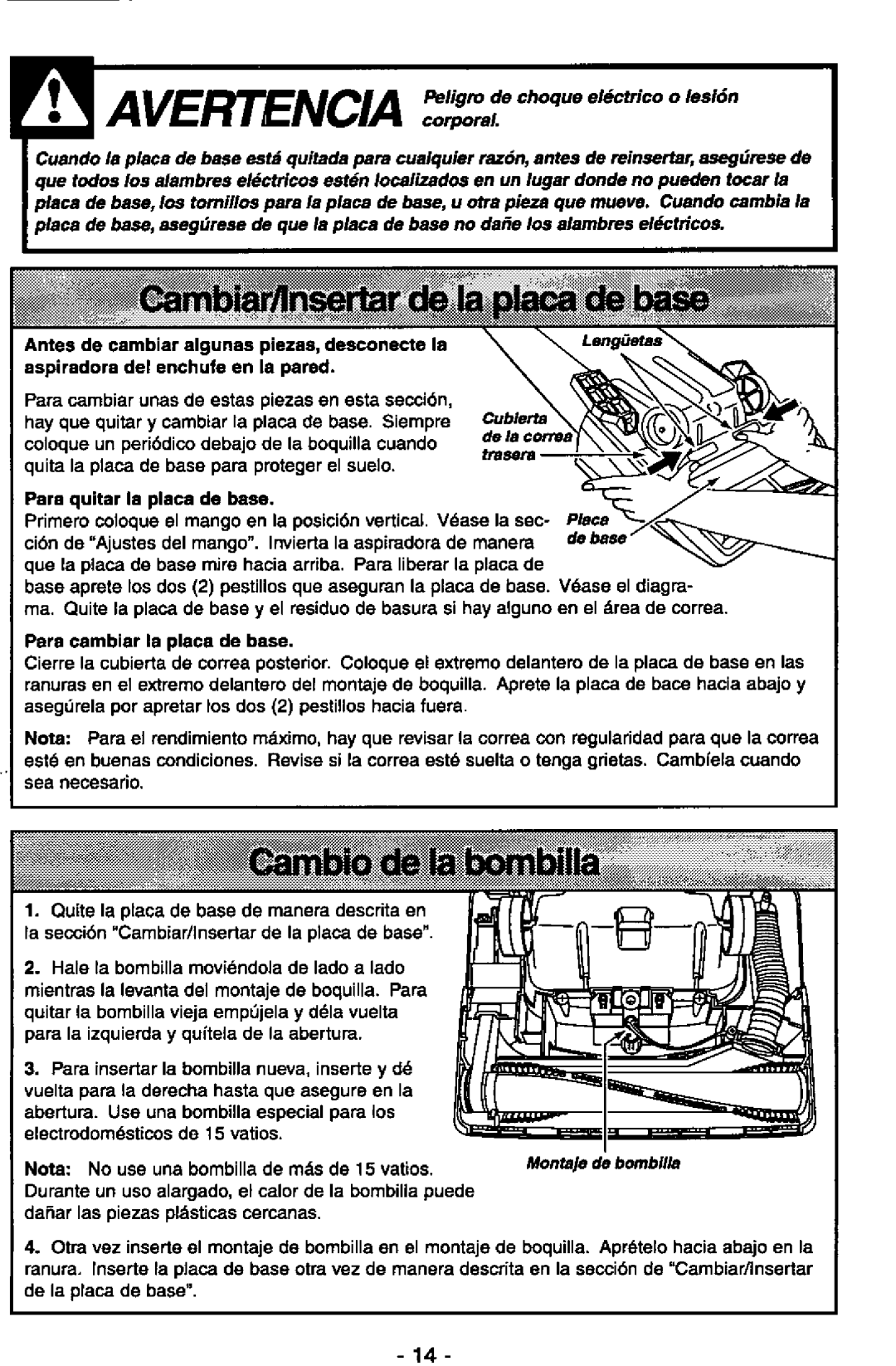 Panasonic MC-V5237 manual 