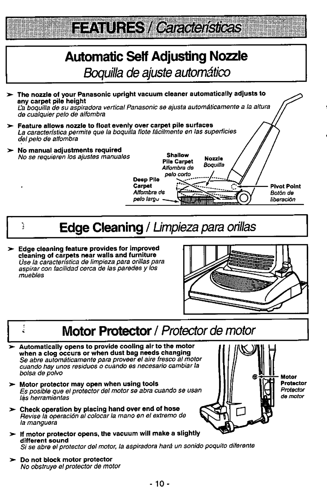 Panasonic MC-V5746 manual 