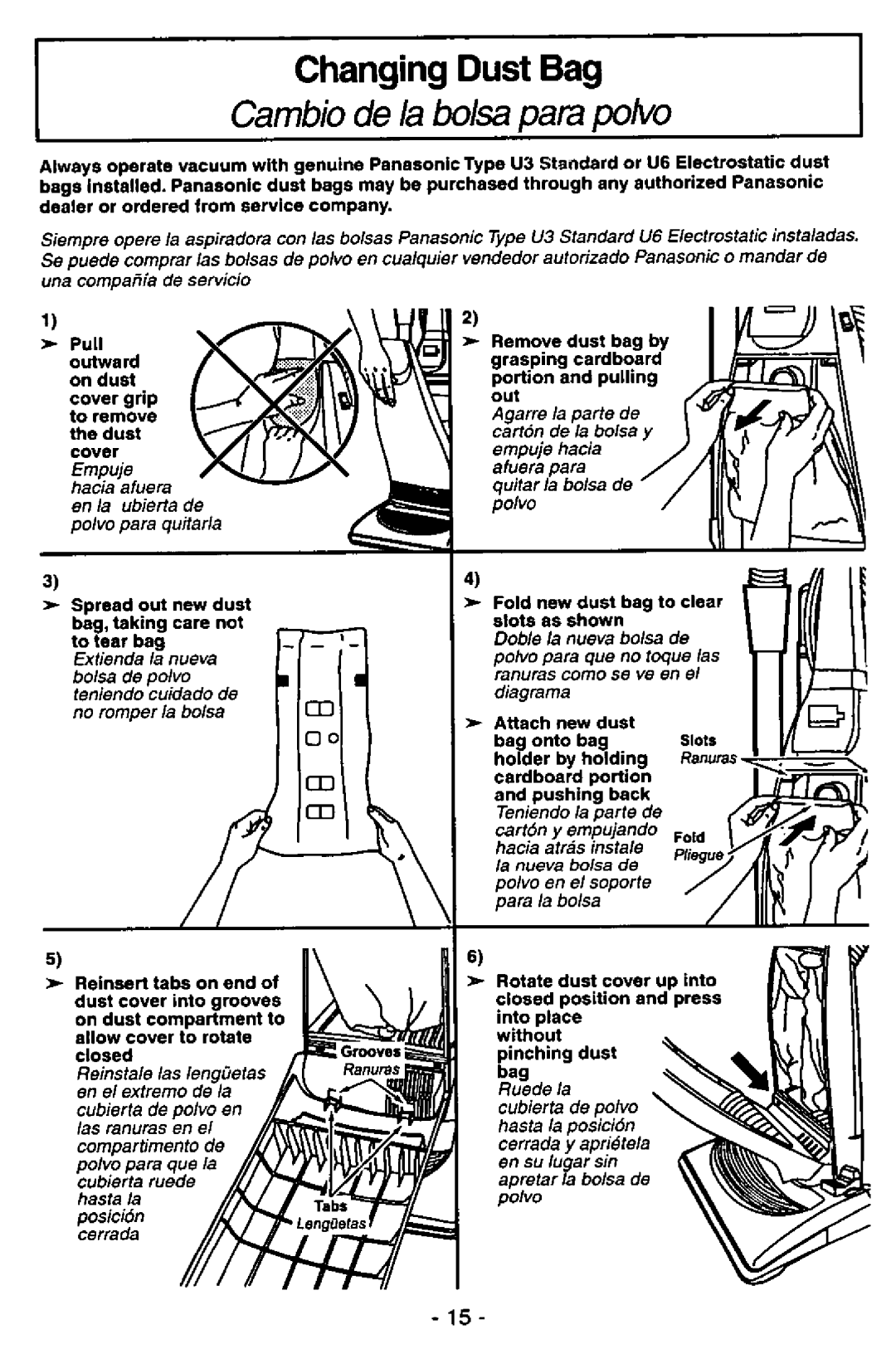 Panasonic MC-V5746 manual 