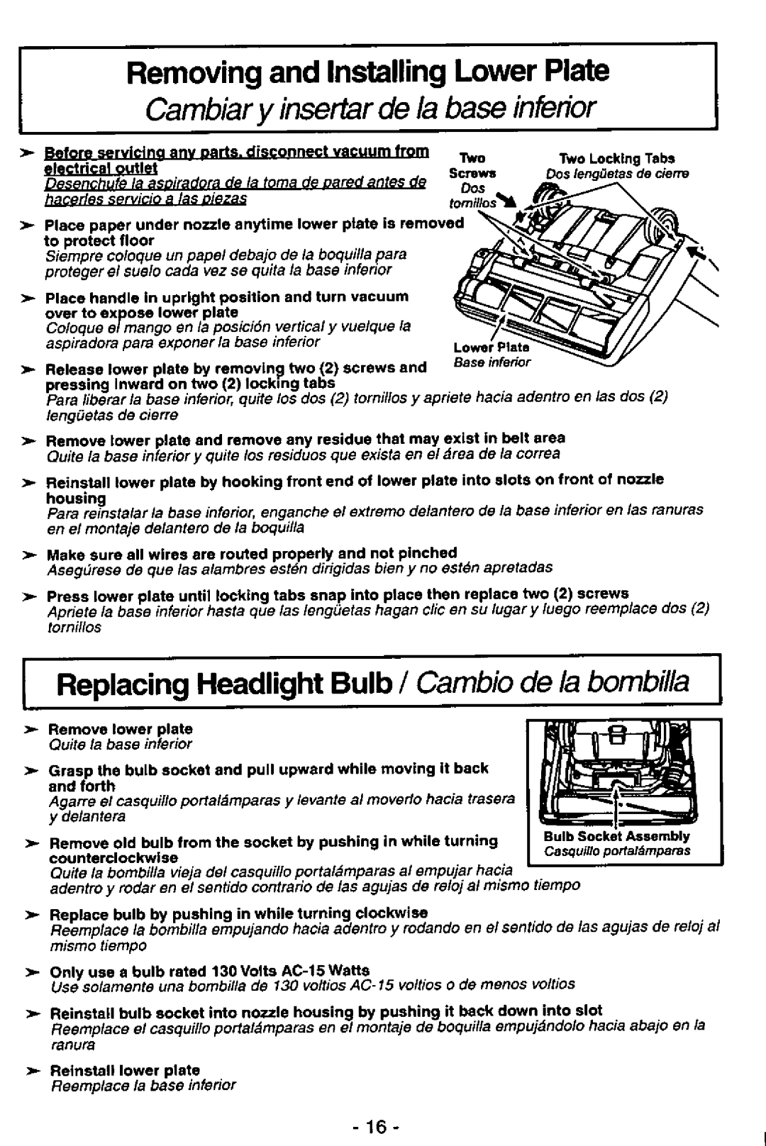 Panasonic MC-V5746 manual 