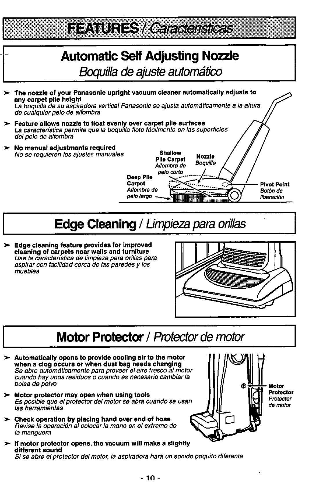 Panasonic MC-V5750 manual 