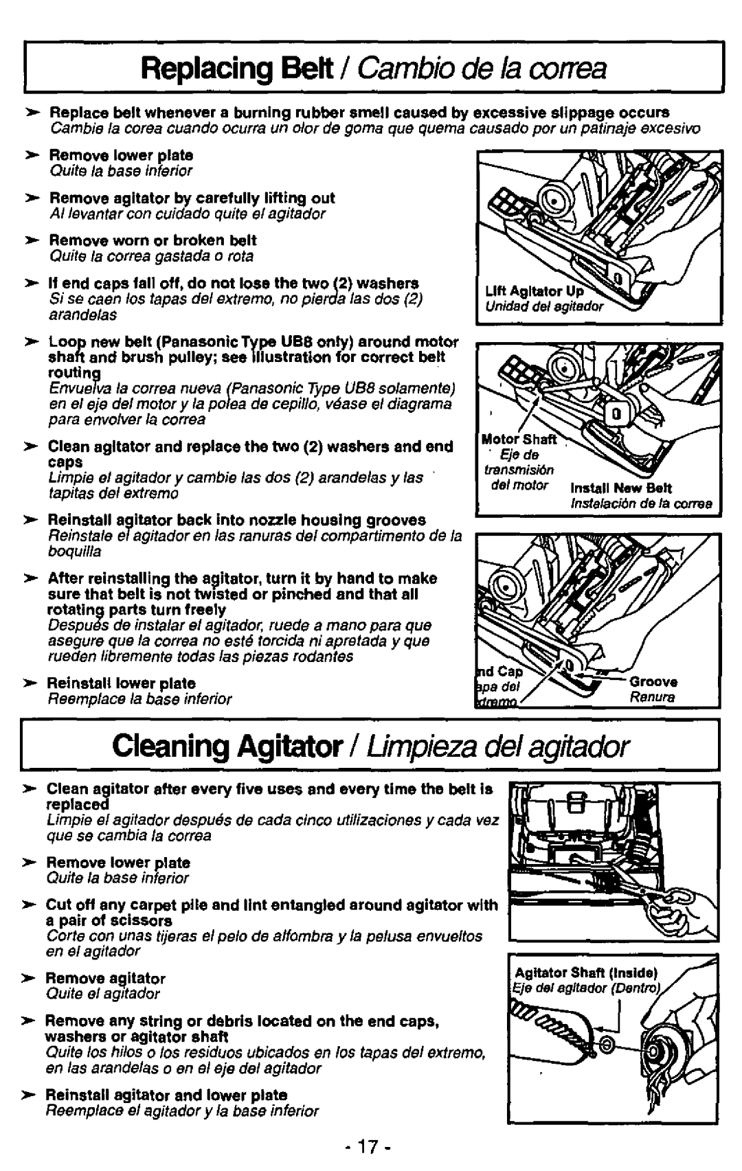 Panasonic MC-V5750 manual 