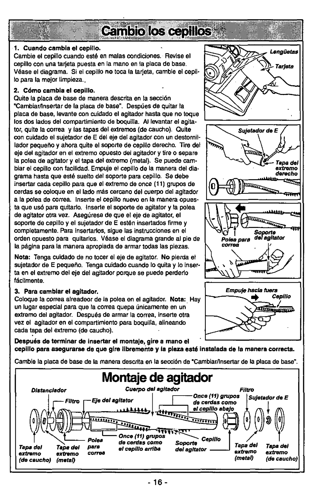 Panasonic MC-V6602 manual 