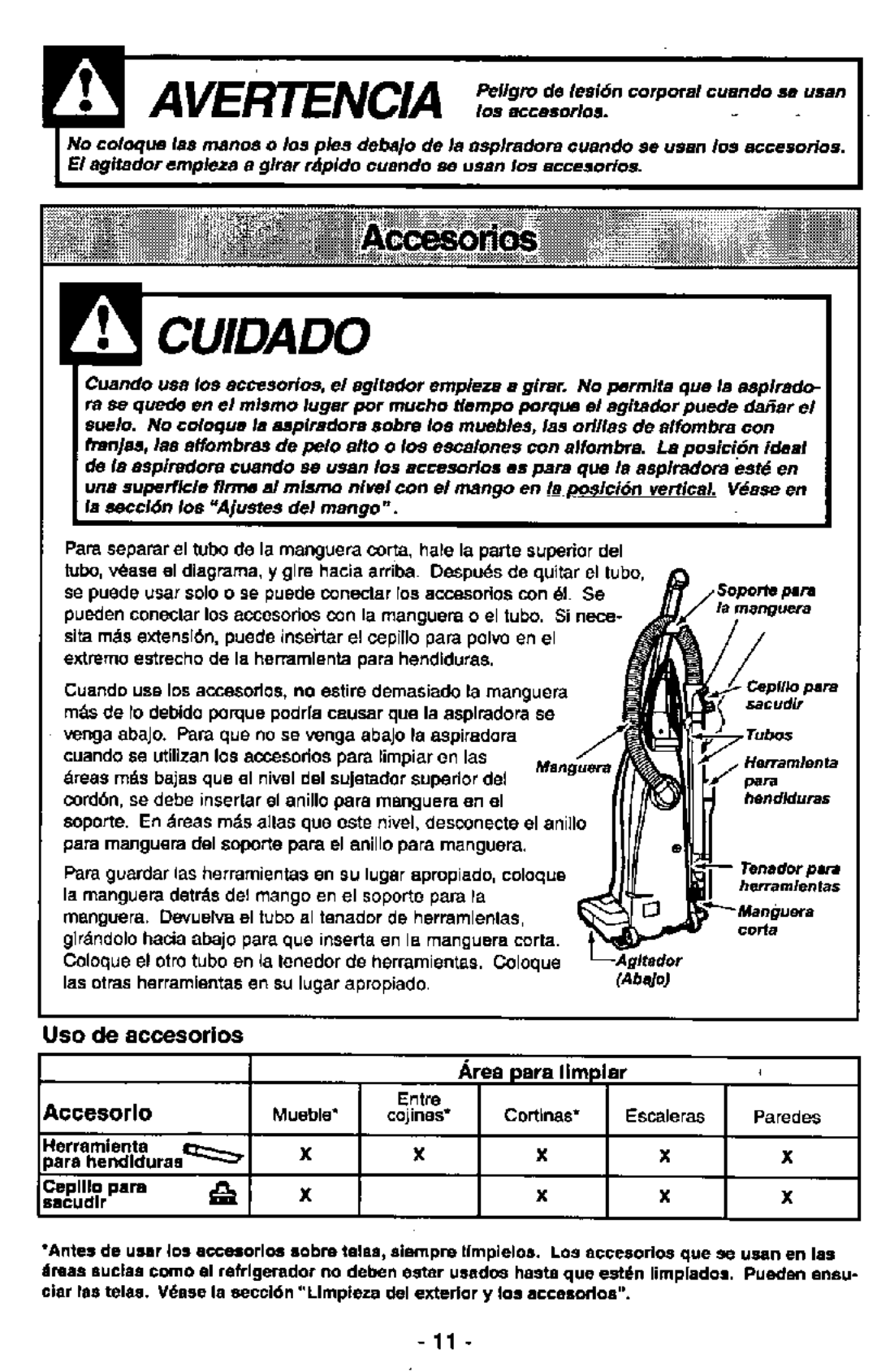 Panasonic MC-V7305 manual 