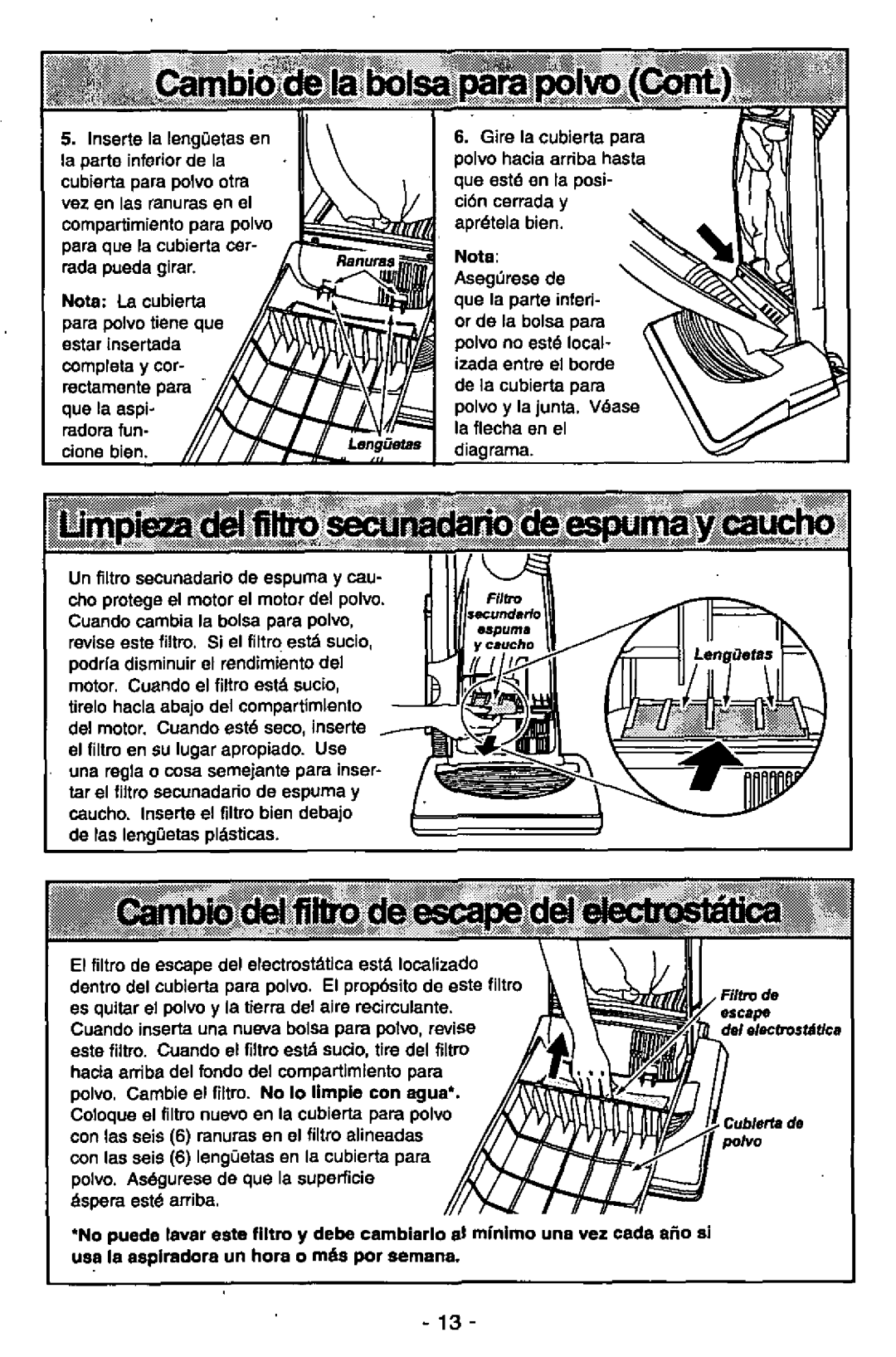 Panasonic MC-V7305 manual 