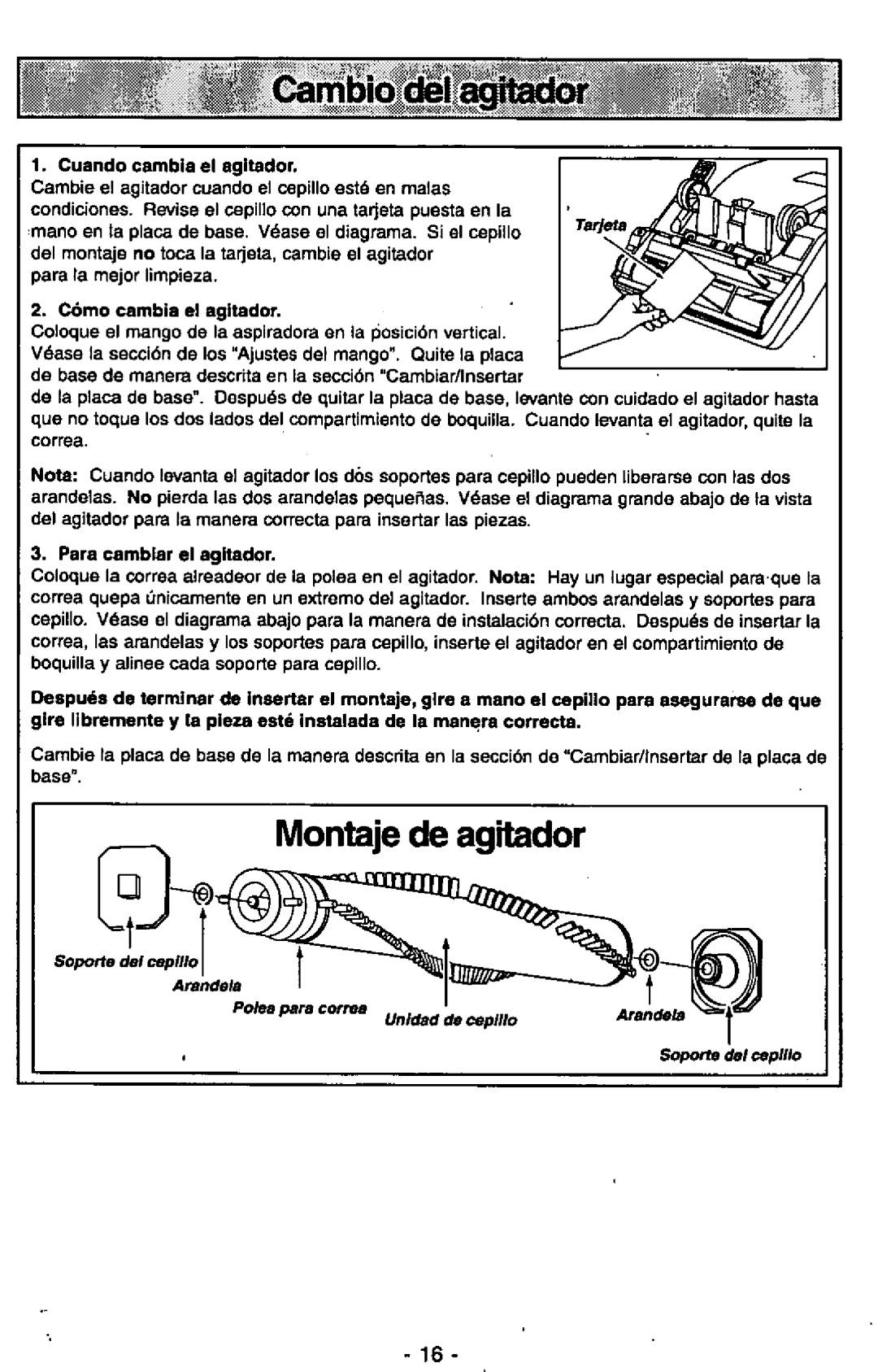 Panasonic MC-V7305 manual 