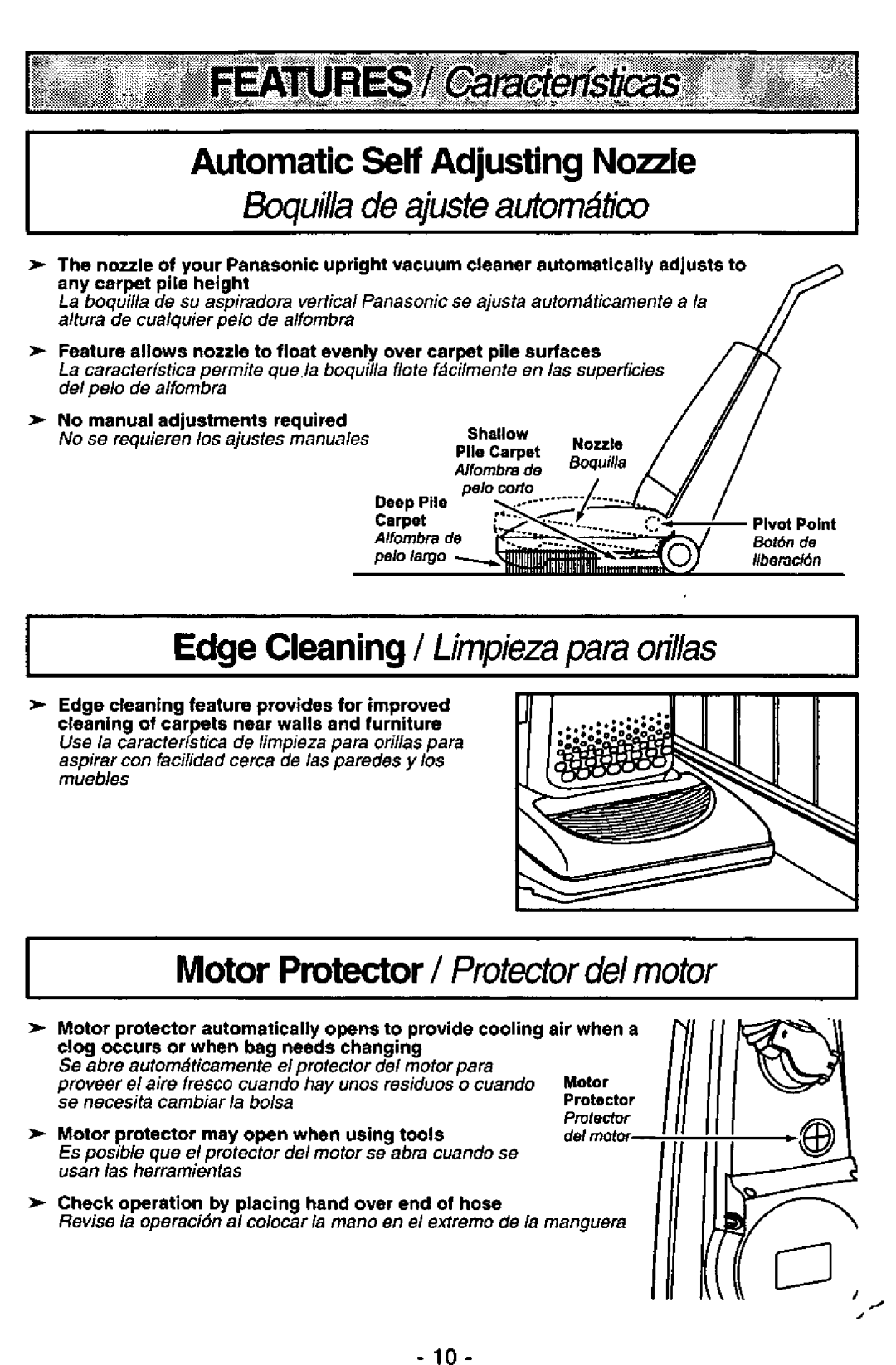 Panasonic MC-V7341 manual 