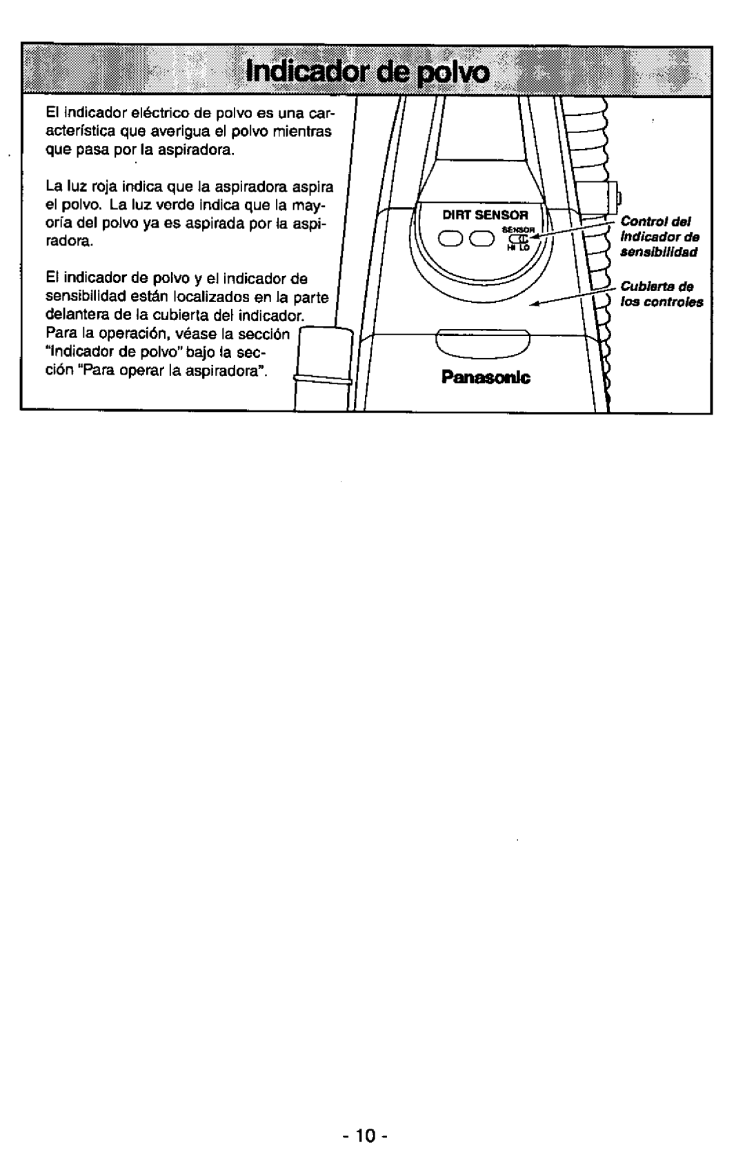 Panasonic MC-V7375 manual 